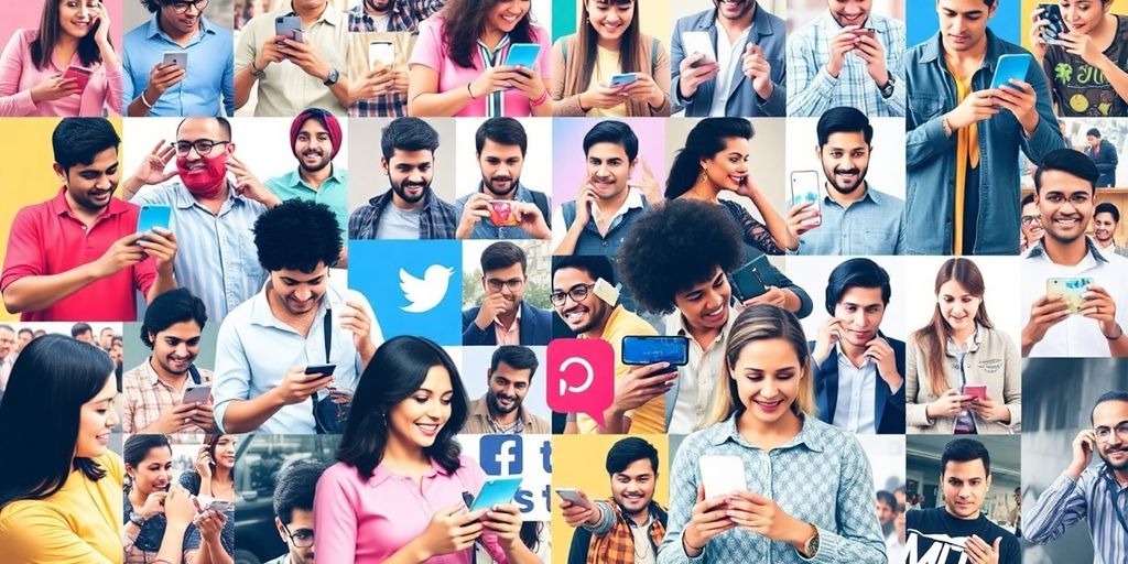 Consumers creating content on social media for brands.