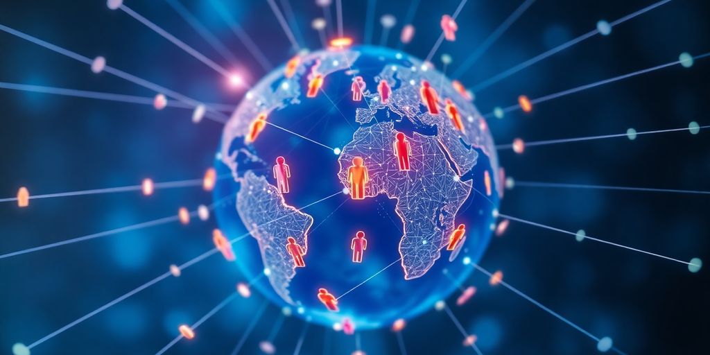 Global network connectivity for social media